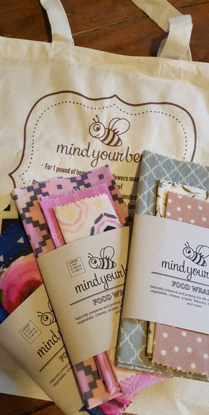 Mind Your Bees Wraps - Small 3 Piece Set